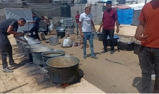 Türk Kızılay Gazze Şeridi'nde yeniden yemek dağıtımına başladı