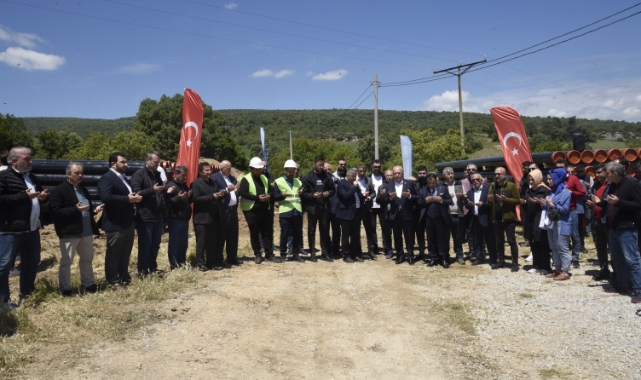 Ulusal doğal gaz boru hattı Dursunbey’e geliyor
