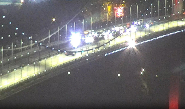15 Temmuz Şehitler Köprüsü trafiğe kapatıldı!
