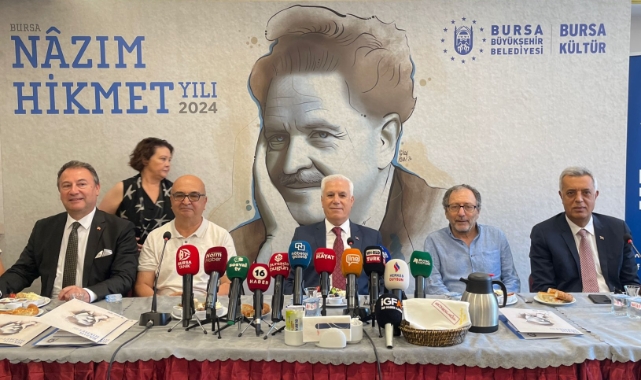 2024 yılı Bursa'da Nazım Hikmet yılı olarak ilan edildi