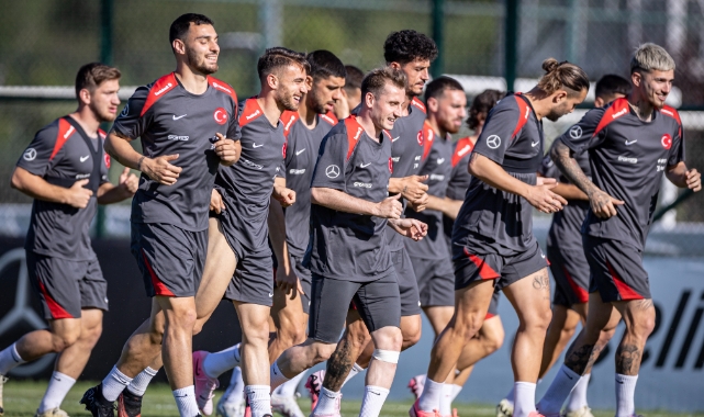 A Milli Takım, İtalya maçı hazırlıklarını sürdürdü!