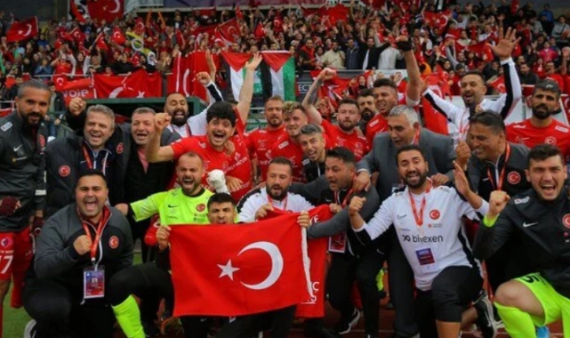 Ampute Milli Futbol Takımı, İsrail'i 6-0 mağlup etti