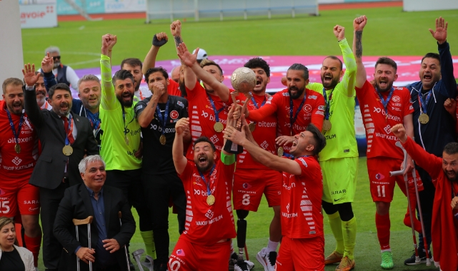 Ampute Milli Takımı, kupayı aldı!