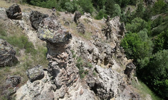 Ankara’da peribacası oluşumları keşfedildi