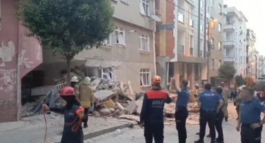 Bahçelievler’de bina çöktü: Ölen veya yaralanan yok