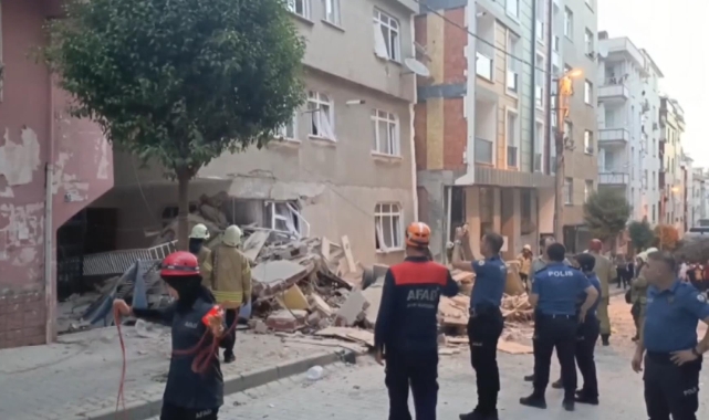 Bahçelievler’de bina çöktü: Ölen veya yaralanan yok