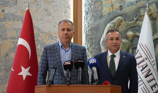 Bakan Ali Yerlikaya Gaziantep'te