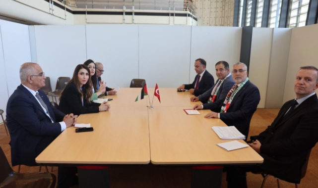 Bakan Işıkhan Filistinli mevkidaşı ile görüştü
