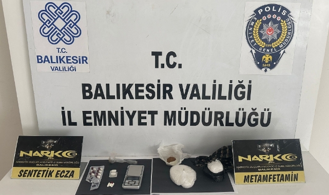 Balıkesir’de uyuşturucu operasyonu: 4 gözaltı