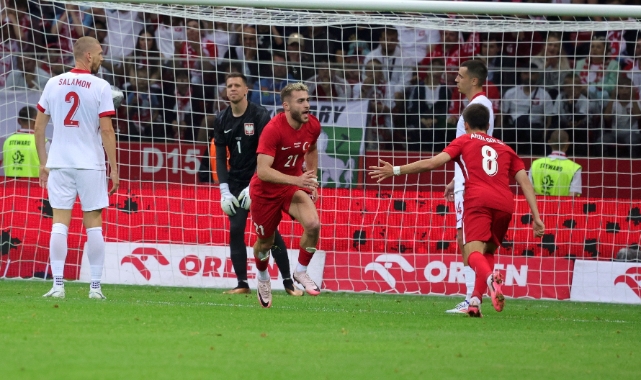 Barış Alper Yılmaz, milli takımdaki 2. golünü attı