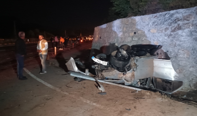 Bartın'da feci kaza: 3 ölü 2 yaralı!