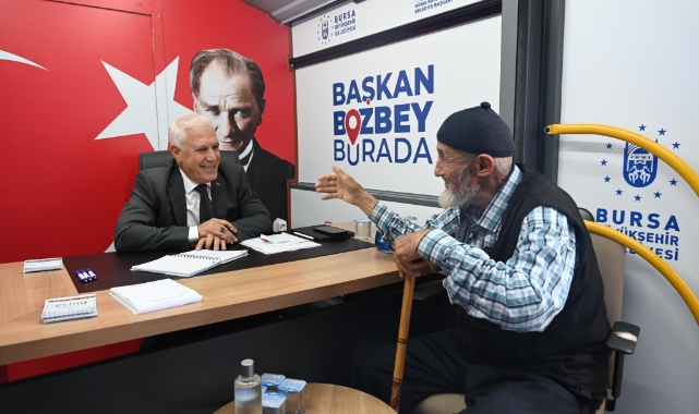 Başkan Bozbey makamını Büyükorhan’a taşıdı!