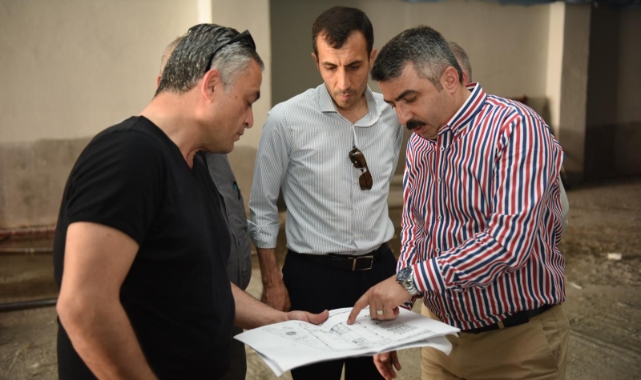 Başkan Yılmaz Bağlaraltı Kapalı Pazar Alanı