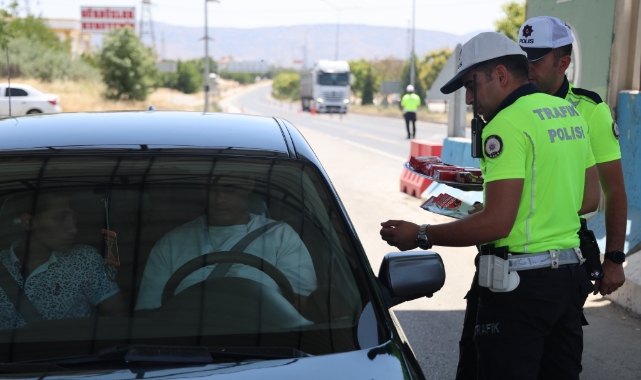 Bayram tatili dönüşünde trafik denetimleri arttı