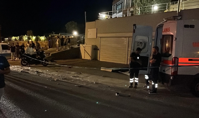 Bodrum’da kamyonet ile motosiklet çarpıştı: 1 ölü
