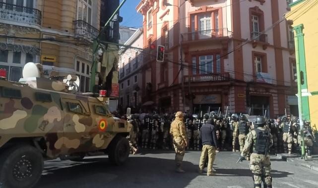 Bolivya’da darbe girişimi