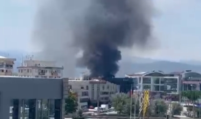 Bursa Beşevler'de korkutan yangın