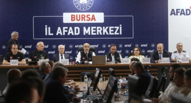 Bursa'da 6,7 büyüklüğünde deprem tatbikatı