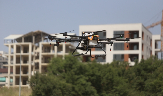 Bursa'da araç giremeyen yerlere, dronlu mücadele!   