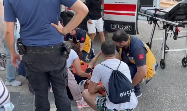 Bursa'da motosiklet kazaları peş peşe geldi!