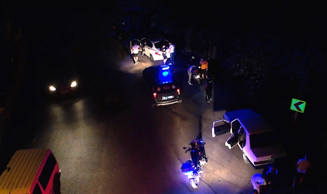 Bursa'da Özlüce Tepe ve dağ yoluna şok baskın