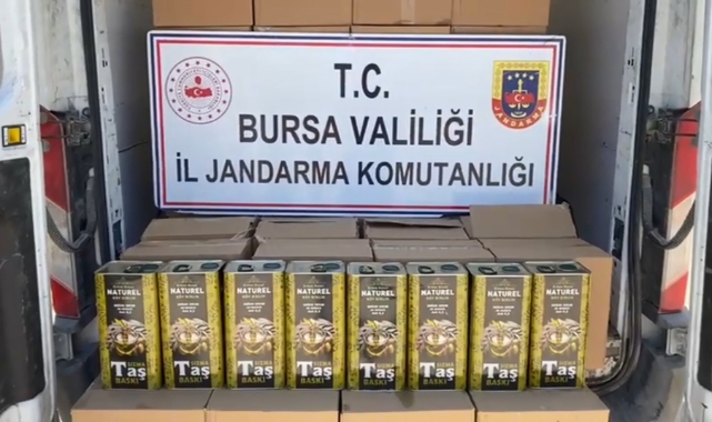Bursa'da 'sahte zeytinyağı' operasyonu: 2 gözaltı