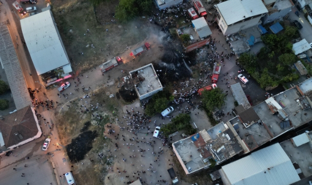 Bursa'da tüpler bomba gibi patladı