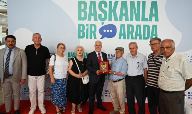 Bursalılar, Başkan Bozbey ile buluştu