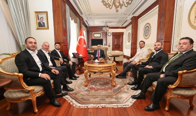 Bursaspor yönetiminden, Bursa Valisi'ne ziyaret!