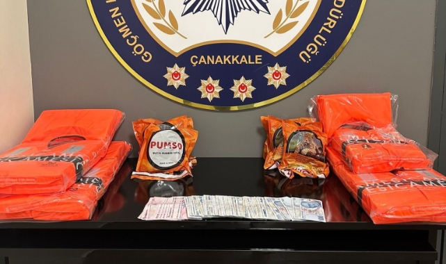 Çanakkale’de 4 kaçak göçmen yakalandı!