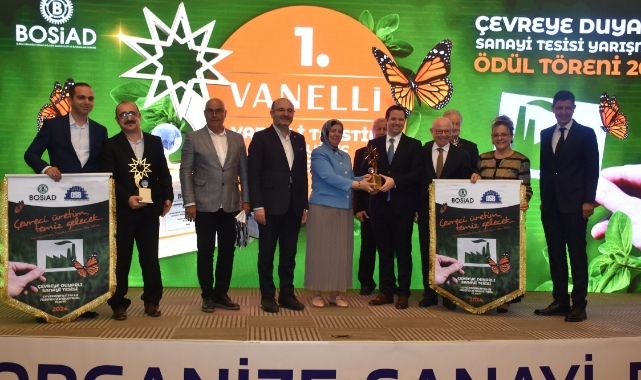 Çevre duyarlı fabrikalar ödüllendirildi