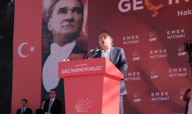 CHP'den 'Emek Mitingi'