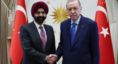 Cumhurbaşkanı Erdoğan, Dünya Bankası Başkanı Banga ile görüştü
