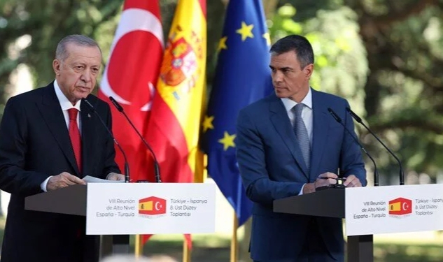 Cumhurbaşkanı Erdoğan: İspanya'nın Filistin Devletini tanıma kararı örnek olmalı