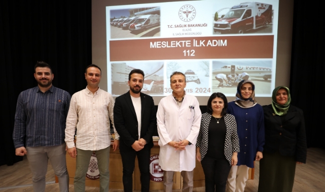 Elazığ’da 'Meslekte İlk Adım 112' paneli düzenlendi