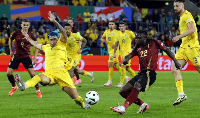 EURO 2024: Belçika: 2 - Romanya: 0   