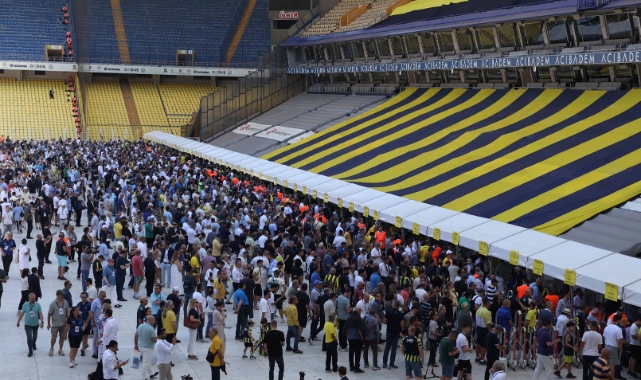 Fenerbahçe'de başkanlık seçimi için oy kullanma işlemi sona erdi