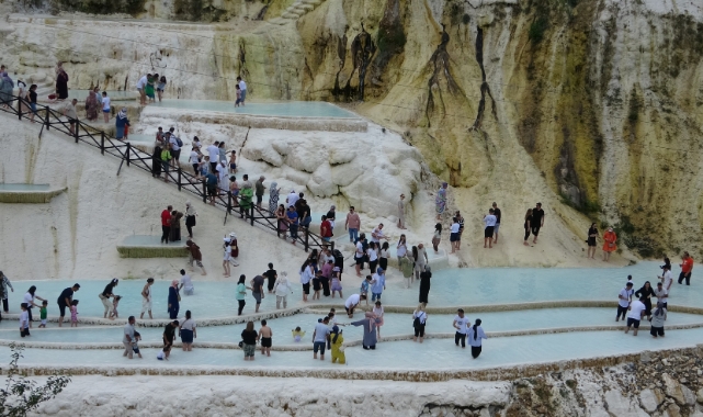Giresun'un Pamukkale'sine 9 günde rekor ziyaret