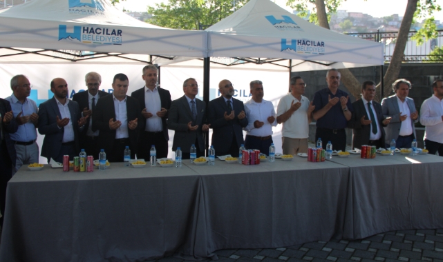 Hacılar'da bayramlaşma programı düzenlendi
