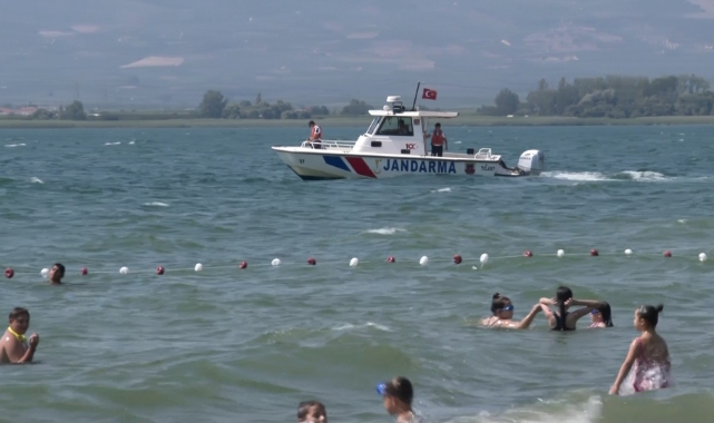 Jet ski kazasının ardından İznik Gölü'nde sıkı güvenlik!