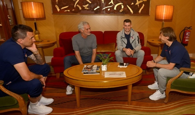 Jose Mourinho'dan Hırvatistan Milli Takımı’nı ziyaret