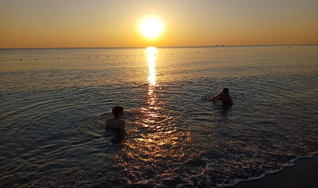 Karadeniz’in en soğuk deniz suyu Samsun’da