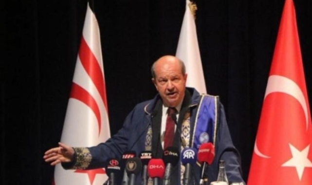 KKTC Cumhurbaşkanı Tatar'a Fahri Doktora ünvanı!