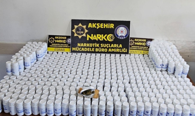 Konya’da uyuşturucu operasyonu