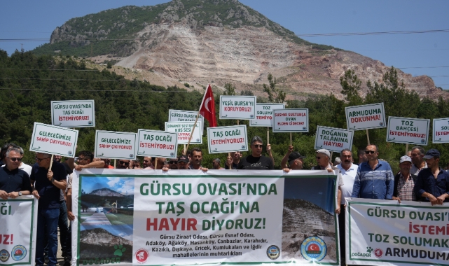 Köylülerden Dünya Çevre Günü'nde eylem