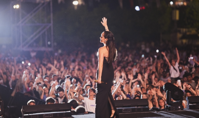 Kültür Yolu Festivali konserlerinde kapanış Bengü ile yapıldı