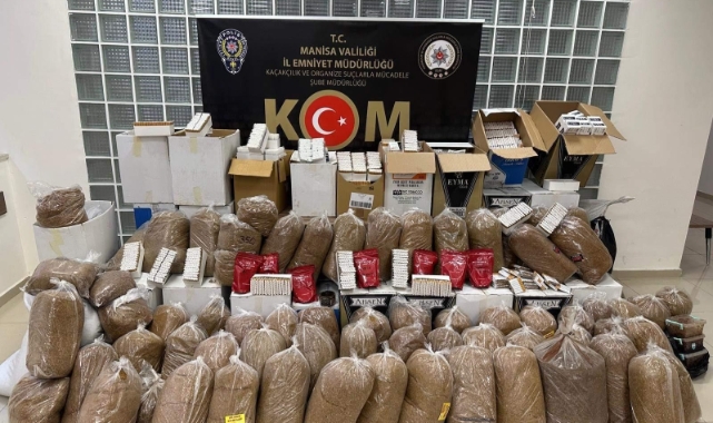 Manisa'da kaçakçılıkla mücadele kararlılıkla devam ediyor