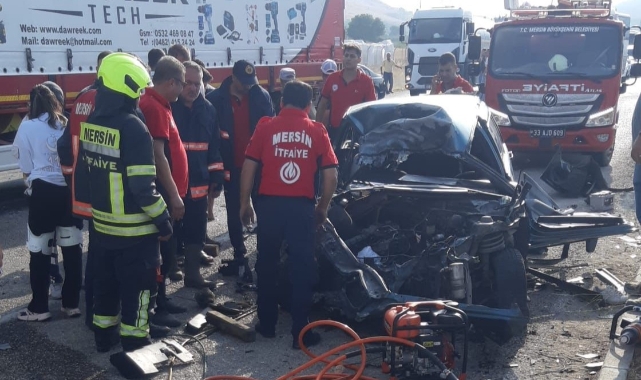 Mersin'de can pazarı! 2 ölü, 35 yaralı