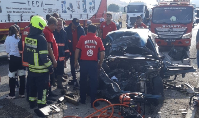 Mersin'deki feci kazada yeni görüntüler ortaya çıktı