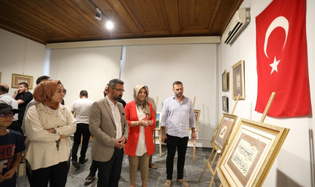 'Mühre' Tezhip Sergisi Kent Müzesinde görücüye çıktı!